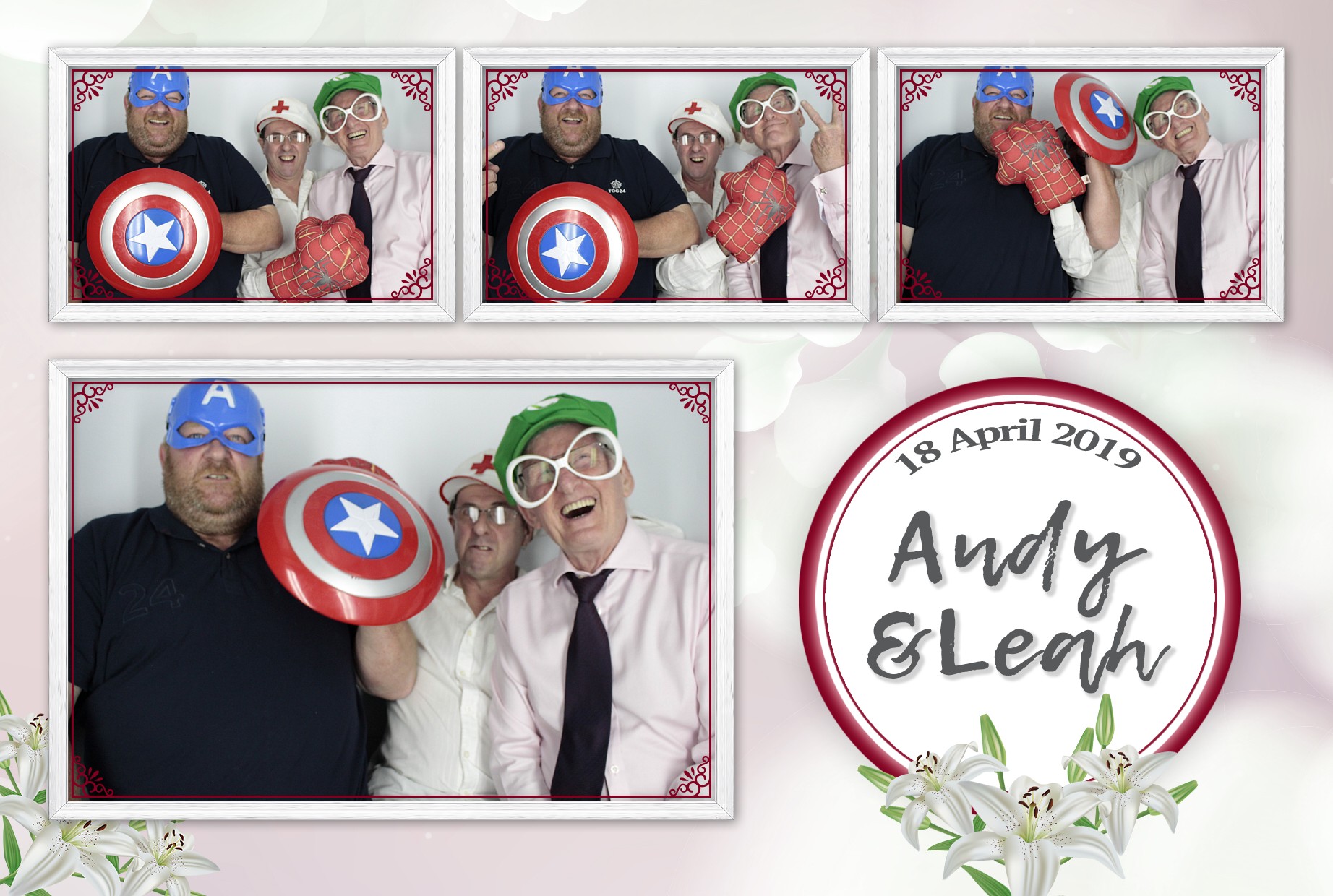 Andy & Leah's Wedding | View more photos from the event at gallery.myphotoboothexperience.co.uk/u/MyPhotoBoothExperienceLtd/Andy-Leahs-Wedding